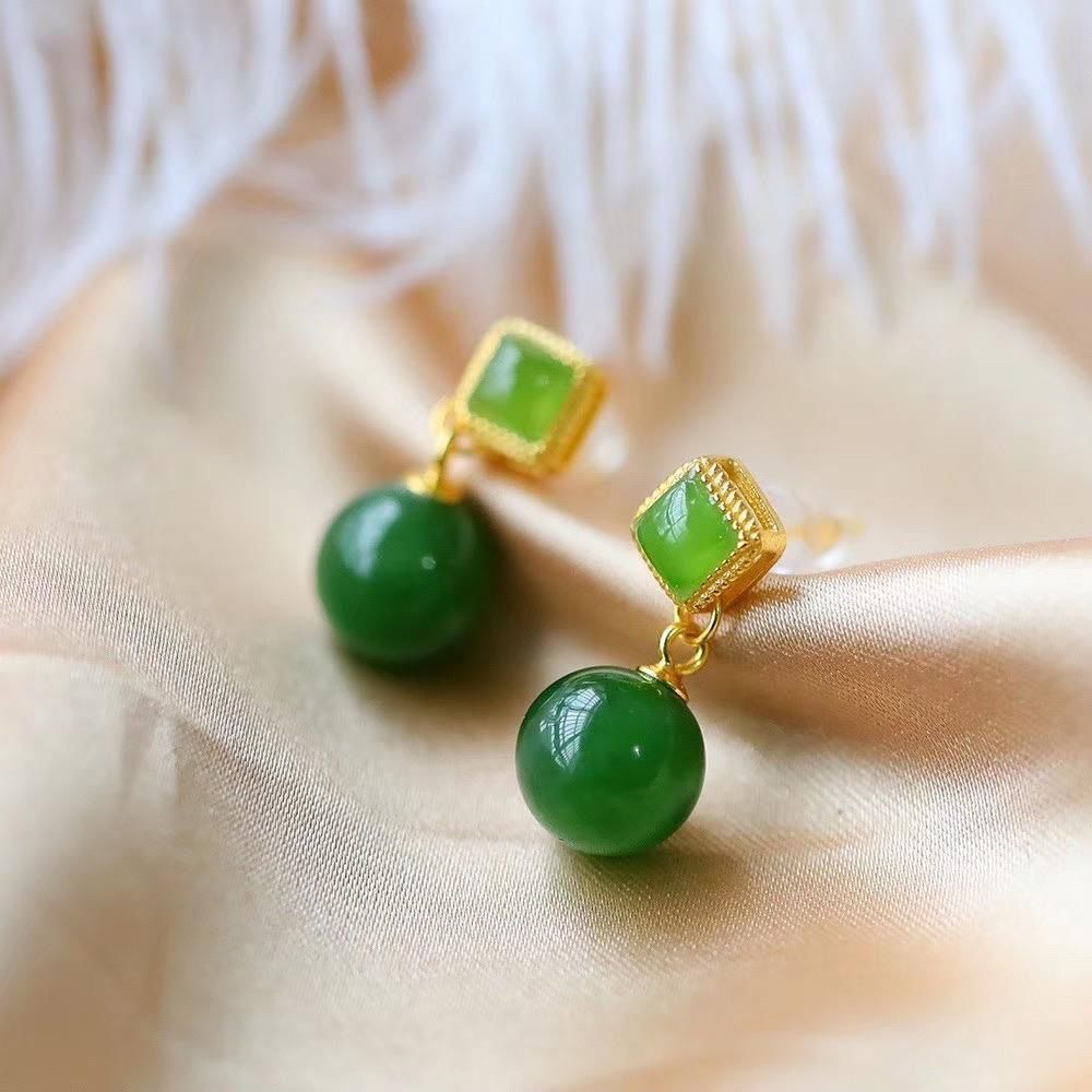 Jade Earring