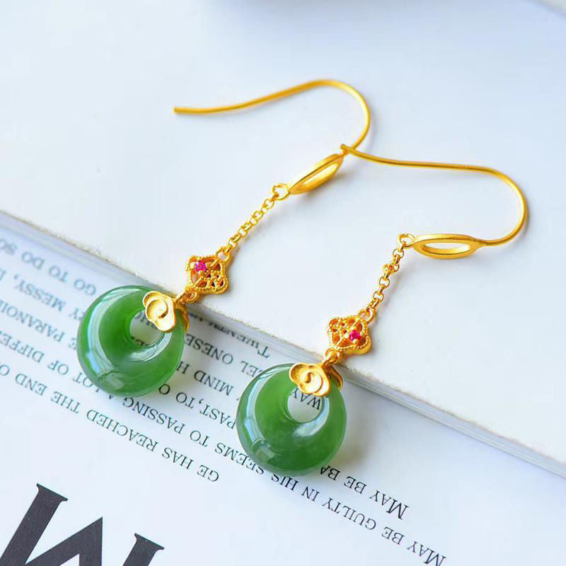 Jade Earring