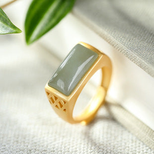 JADE RING( JADE,LAPIS,AGATE,AMBER,TURQUOISE)S925