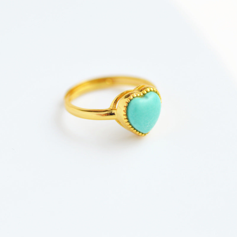 JADE RING( JADE,LAPIS,AGATE,AMBER,TURQUOISE)S925