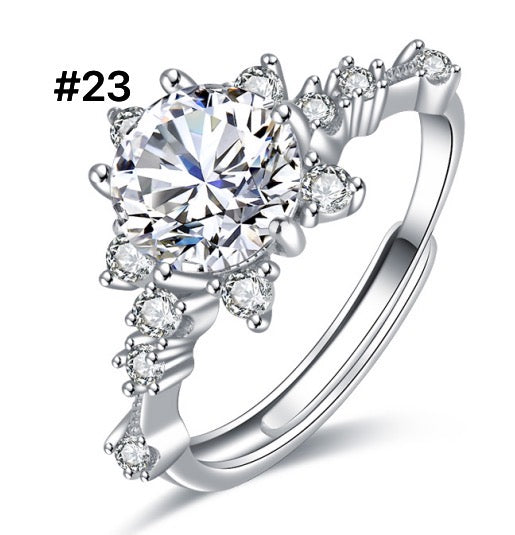 2023 Moissanite Ring