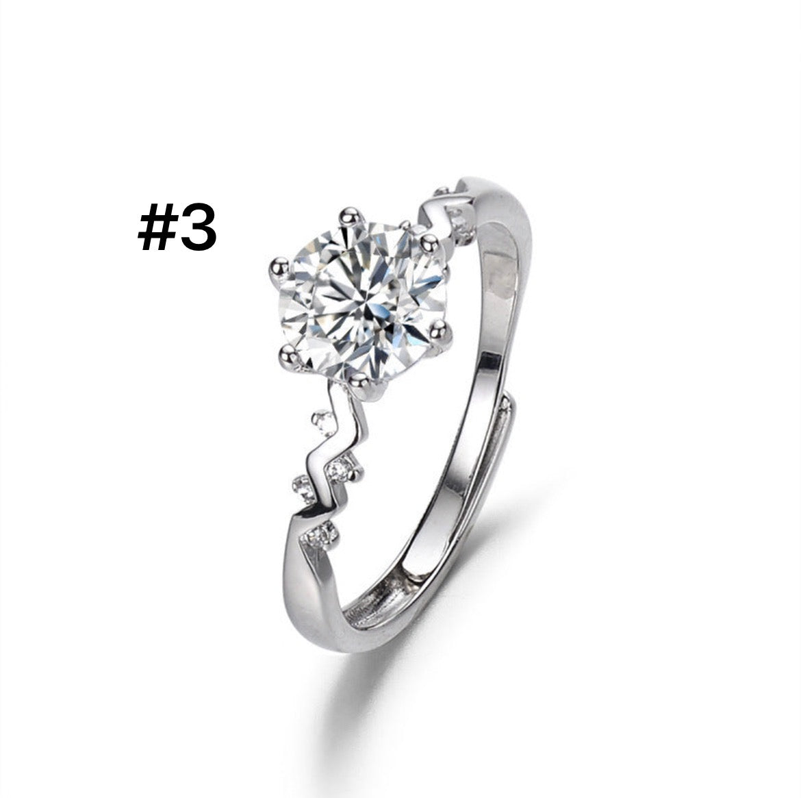 2023 Moissanite Ring