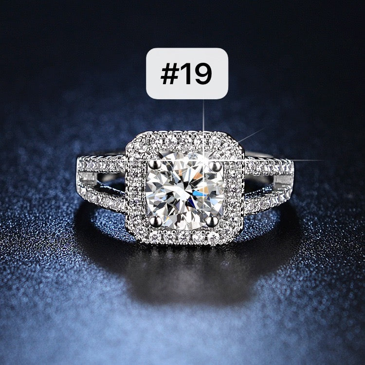 2023 Moissanite Ring