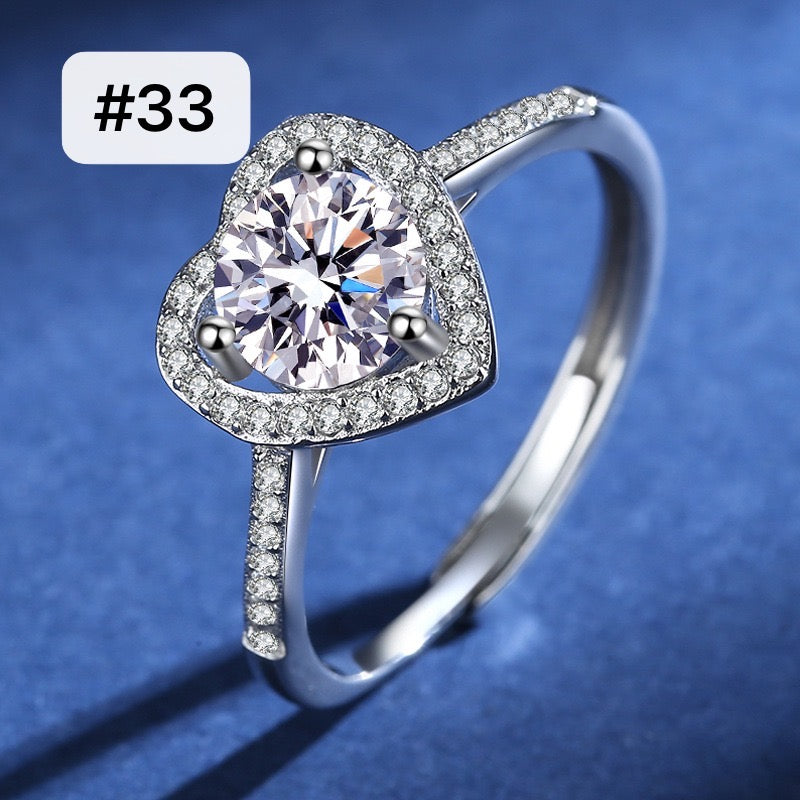 2023 Moissanite Ring