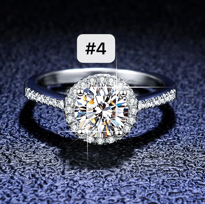 2023 Moissanite Ring