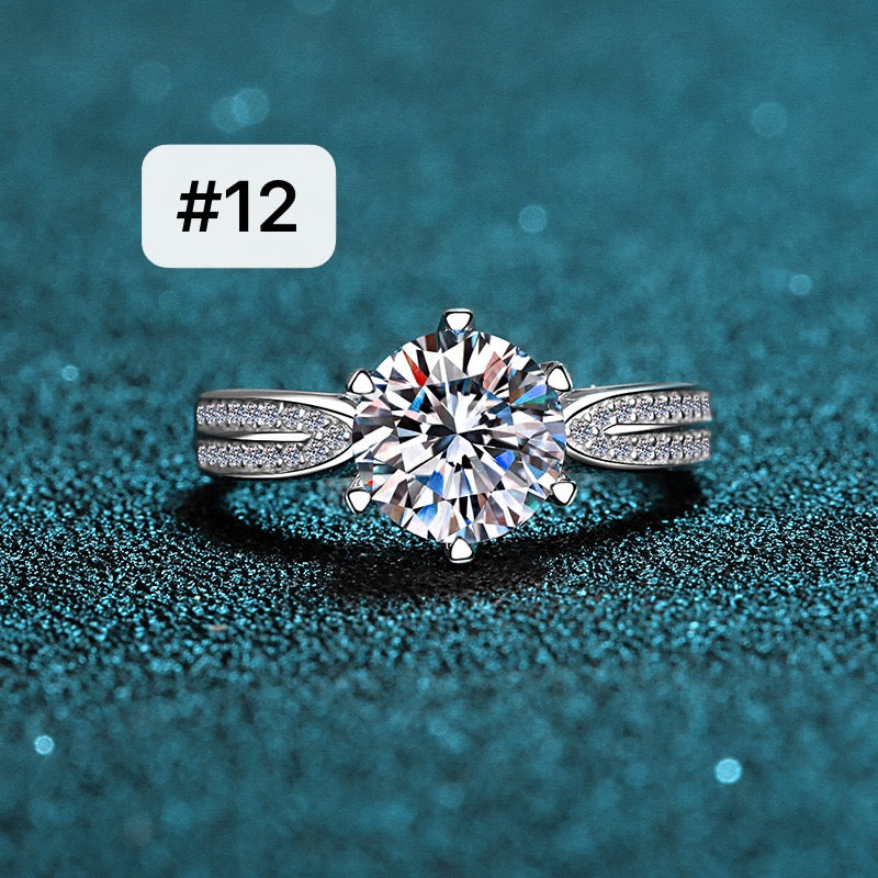 2023 Moissanite Ring